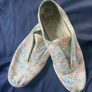 Keds sneakers washable- rifle paper co. Floral slip-on